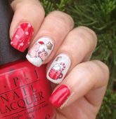 Piggy Christmas (CjS C-50)  - Clear Jelly Stamping Plate